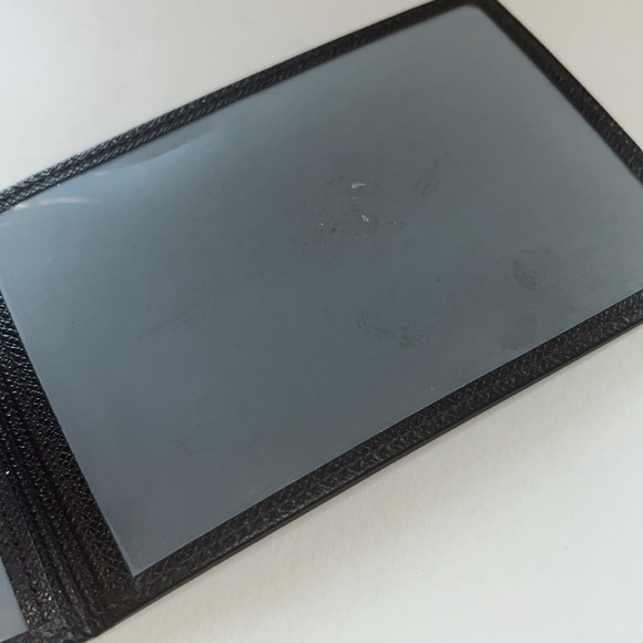 Louis Vuitton Brown ID / Card Holder Cross Grain Leather EUC - Picture 9 of 12